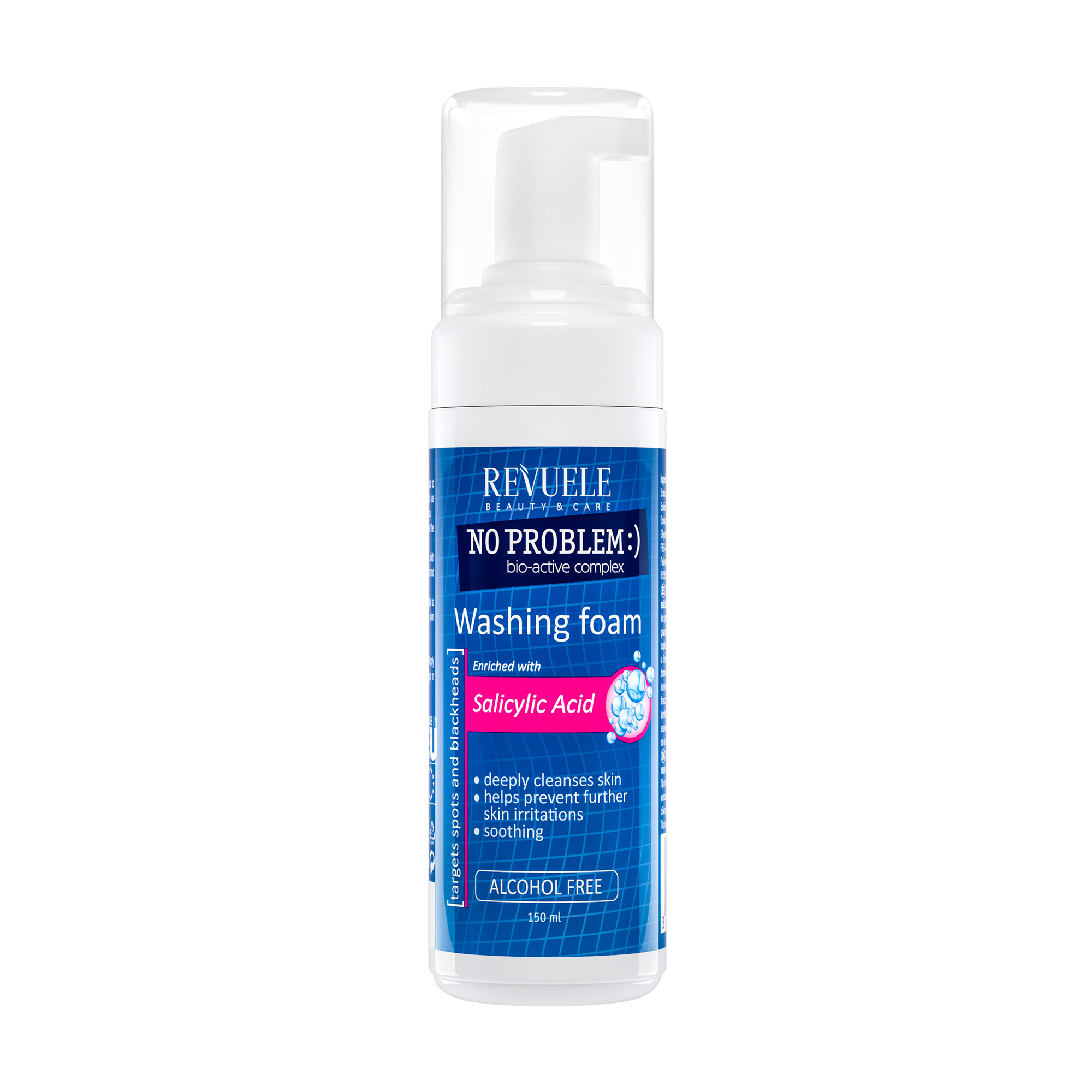 Пінка для вмивання Revuele No Problem Washing Foam With Salycylic Acid з саліциловою кислотою, 150 мл