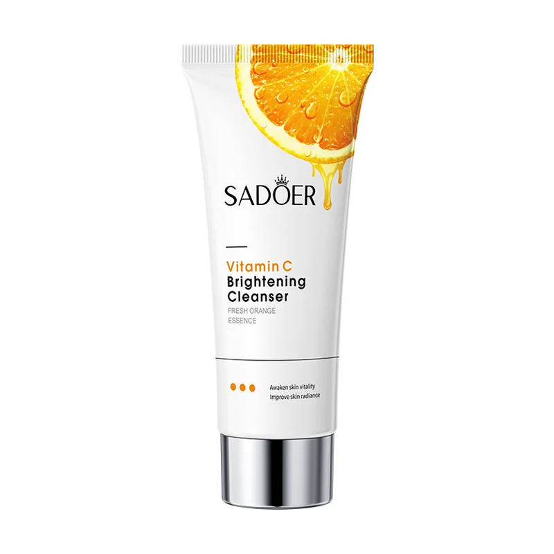Пінка для вмивання Sadoer Vitamin C Brightening Cleanser з вітаміном С, 100 г