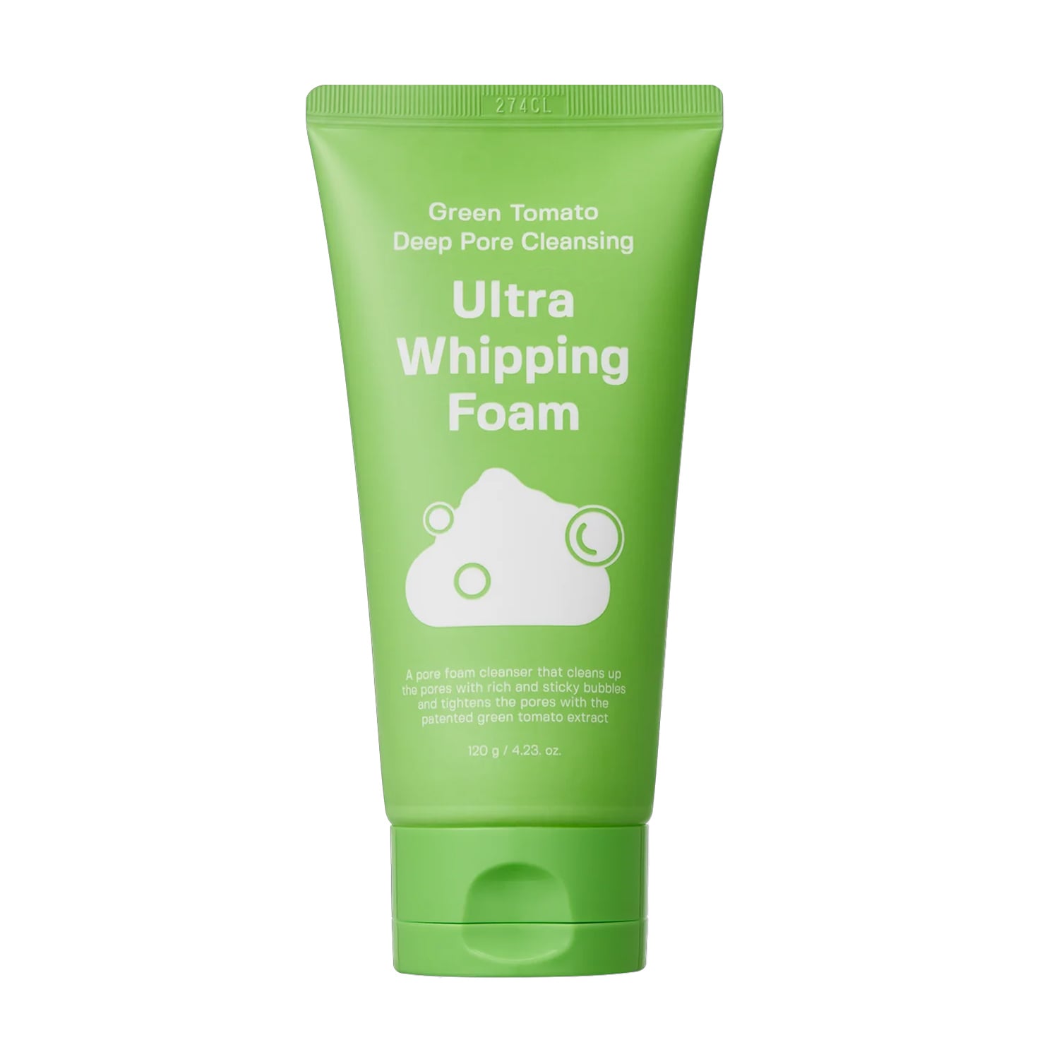 Пінка для вмивання Sungboon Editor Green Tomato Deep Pore Cleansing Ultra Whipping Foam, 120 г