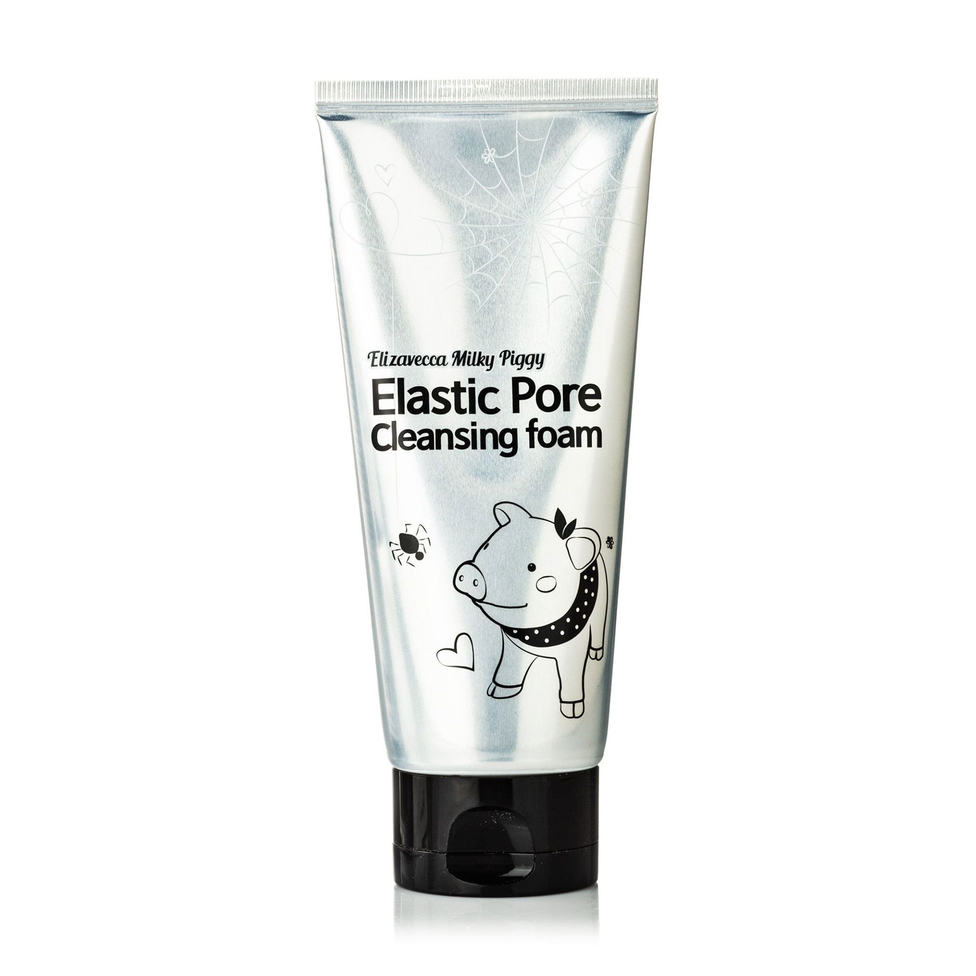 Пінка для вмивання та очищення пор Elizavecca Milky Piggy Elastic Pore Cleansing Foam, 120 мл