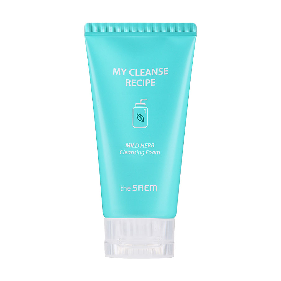 Пінка для вмивання The Saem My Cleanse Recipe Mild Herb Cleansing Foam, 150 мл