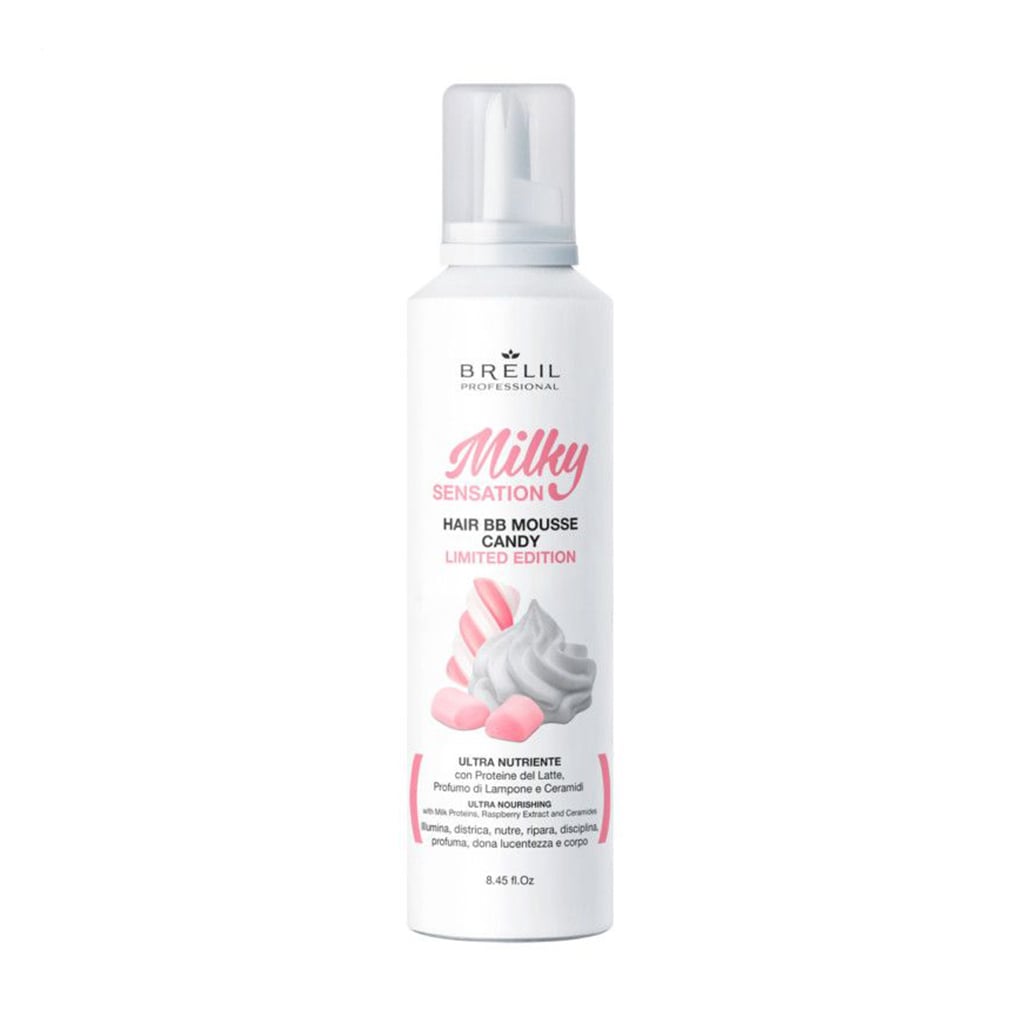 Пінка для волосся Brelil Milky Sensation Hair BB Mousse Candy Limited Edition, 250 мл