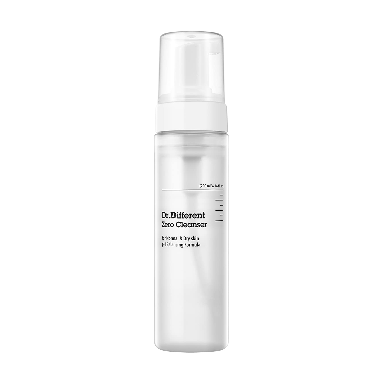 Пінка Dr.Different Zero Cleanser для нормальної та сухої шкіри обличчя, 200 мл