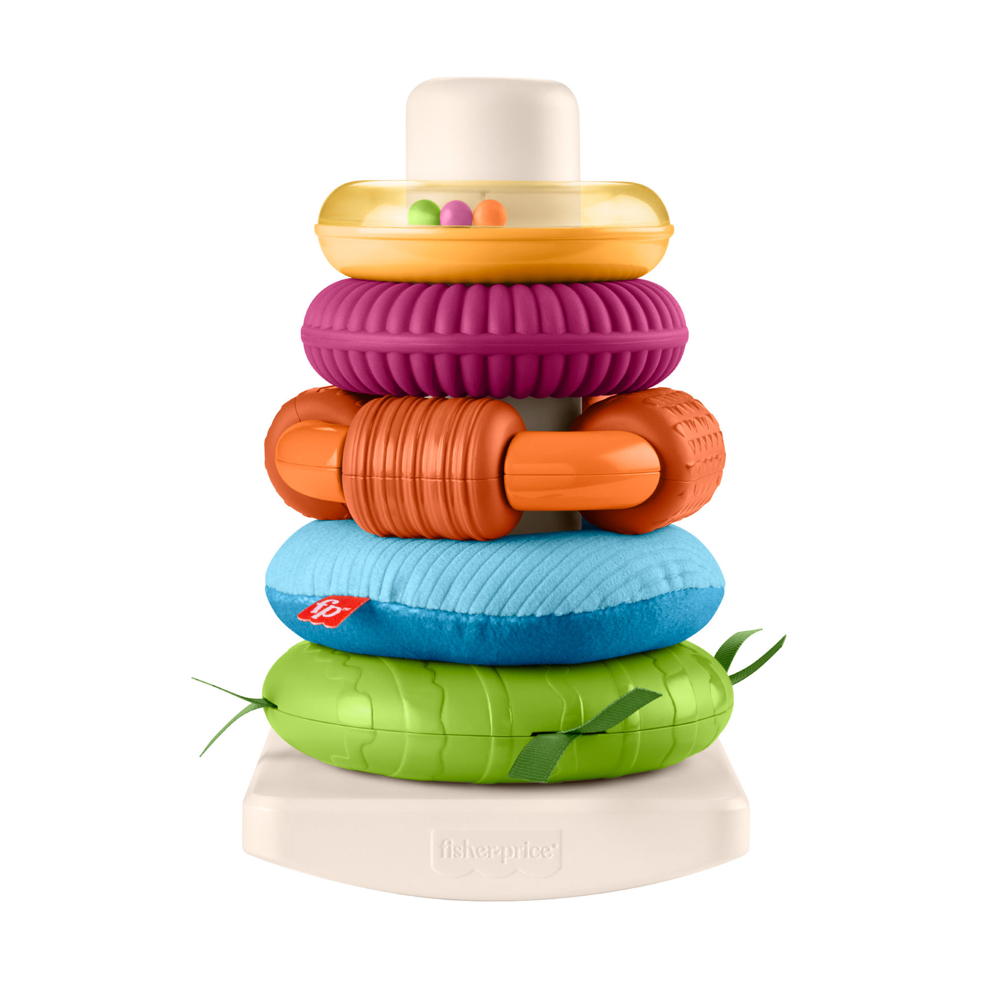 Пірамідка Fisher-Price Розвиток сенсорики, від 6 місяців (HXK47)
