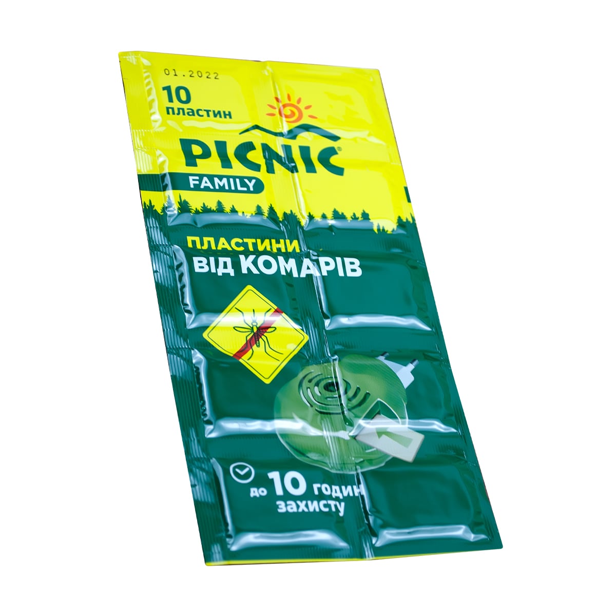 Пластини Picnic® Family від комарів, 10 шт