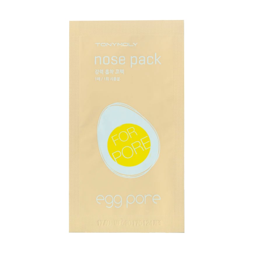 Пластир для носа проти чорних цяток Tony Moly Egg Pore Nose Pack, 1 шт