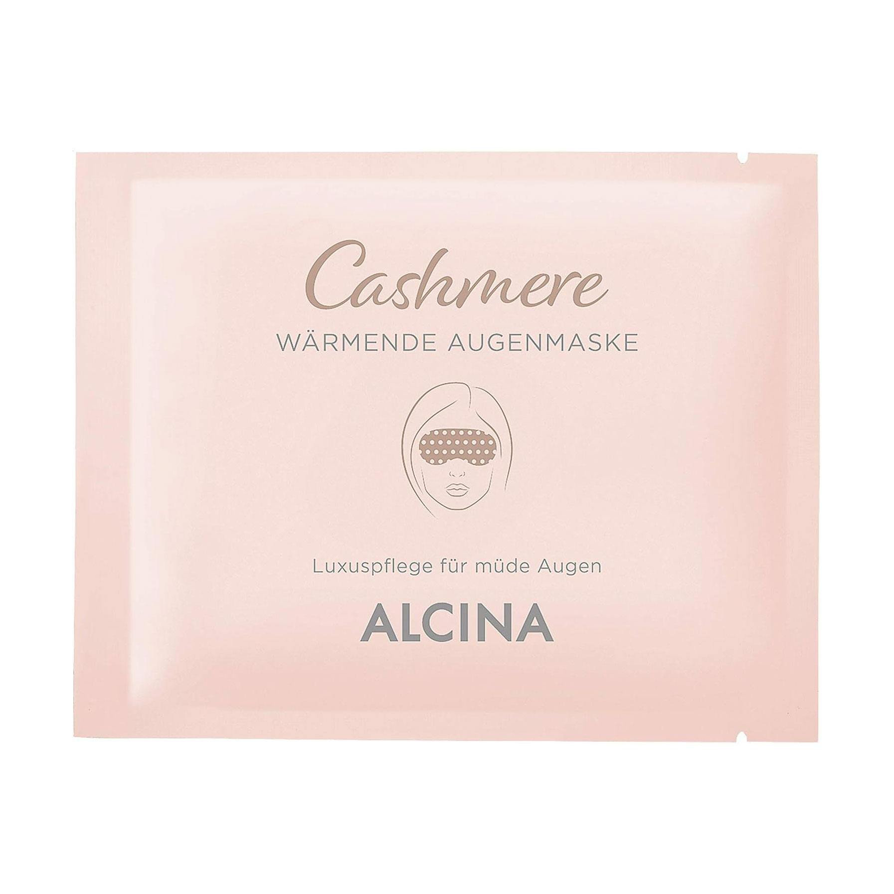 Пластир-маска для шкіри навколо очей Alcina Cashmere Warming Eye Mask, 1 шт