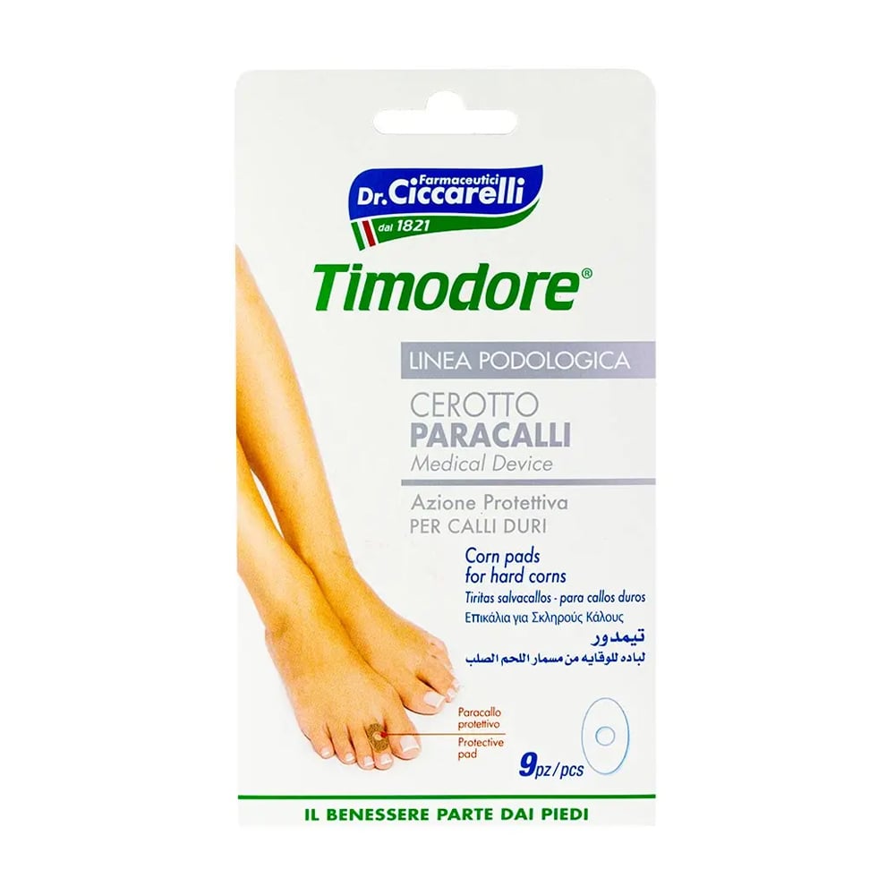 Пластирі для твердих мозолів Dr. Ciccarelli Timodore Corn Pads, 9 шт