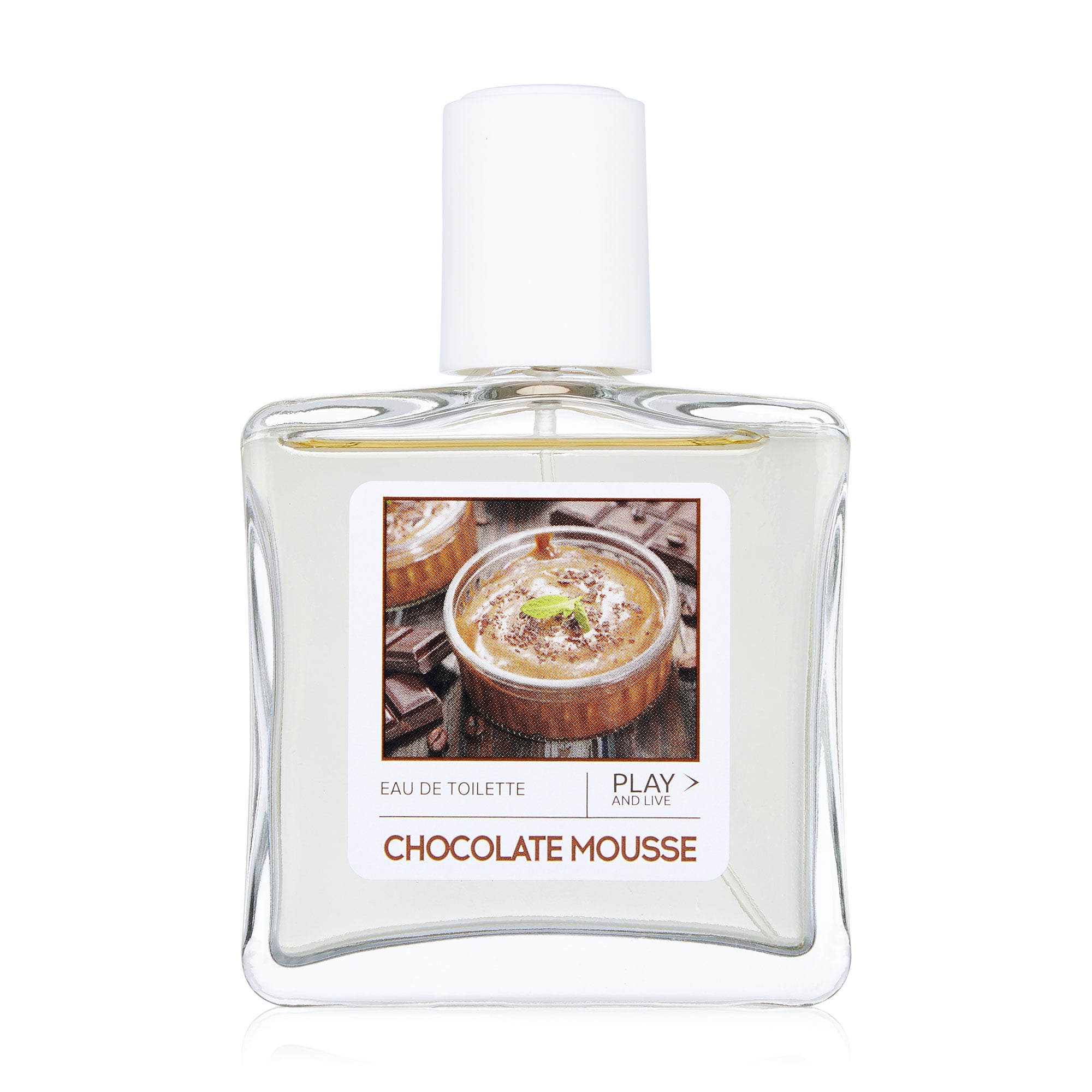 Play and Live Chocolate Mousse Парфумована вода жіноча, 90 мл