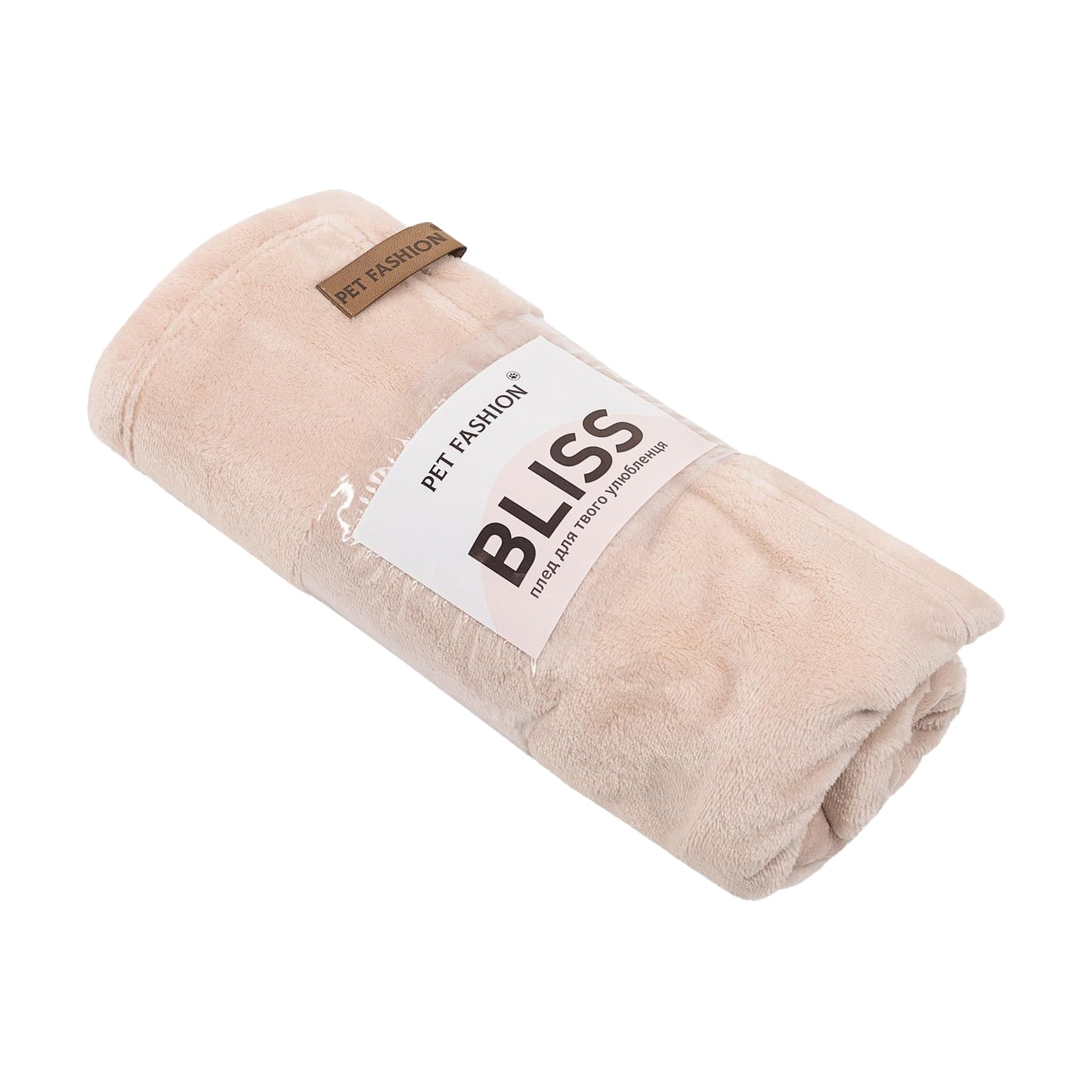 Плед для собак та котів Pet Fashion Bliss 1 пудровий, 86*67.5 см (PR441396)