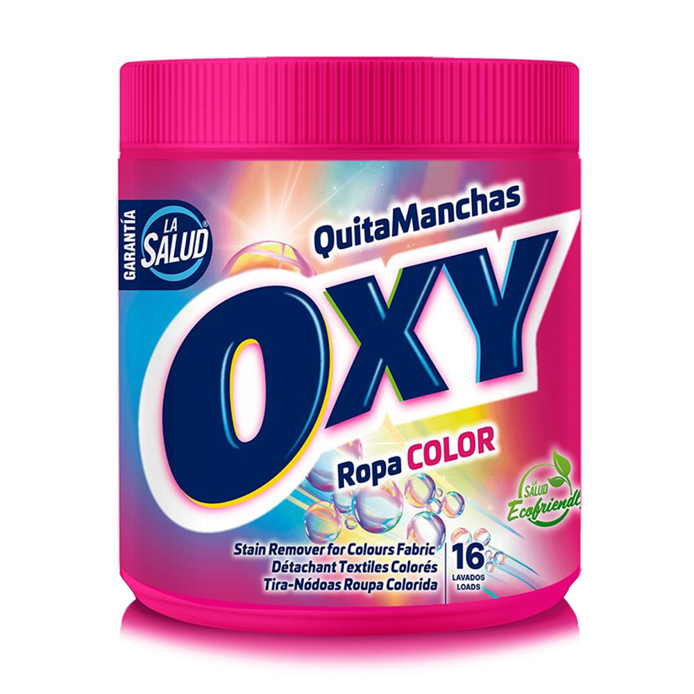 Плямовивідник La Salud Oxy для кольорових тканин, 1 кг