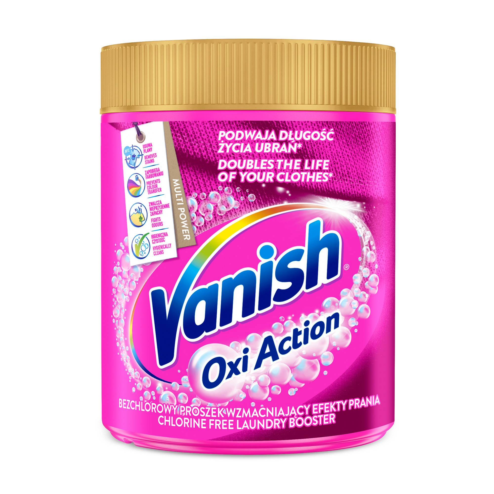 Плямовивідник порошкоподібний Vanish Oxi Action, 470 г