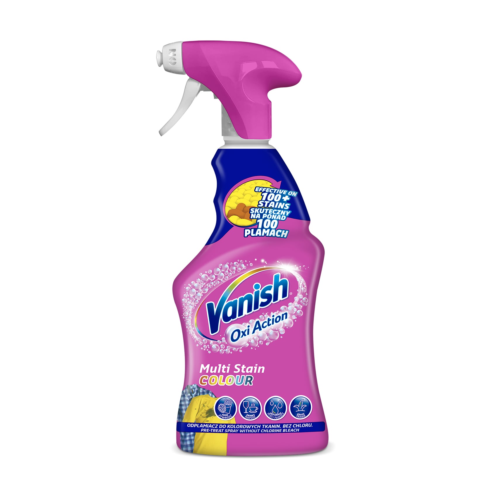 Плямовивідник Vanish Oxi Action для кольорових тканин, 500 мл