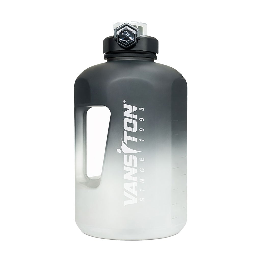 Пляшка для води Vansiton Hydrator чорно-біла, 2.2 л
