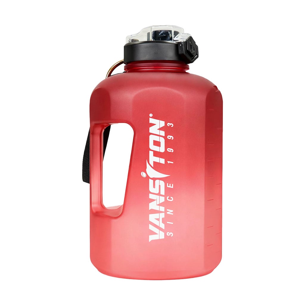 Пляшка для води Vansiton Hydrator чорно-червона, 2.2 л
