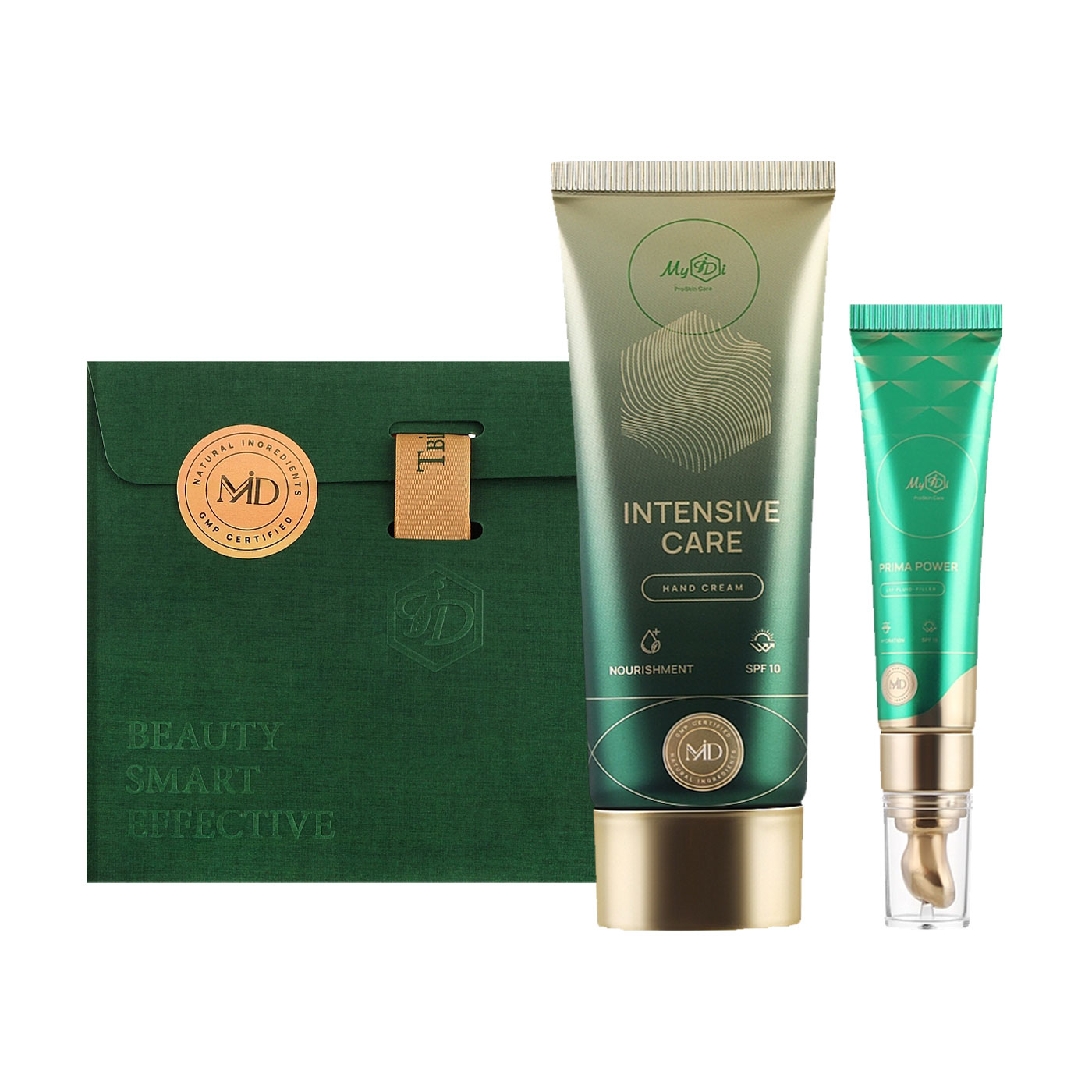 Подарунковий набір MyIDi Perfect Match Set (крем для рук, 75 мл + флюїд-філлер для губ, 15 мл)
