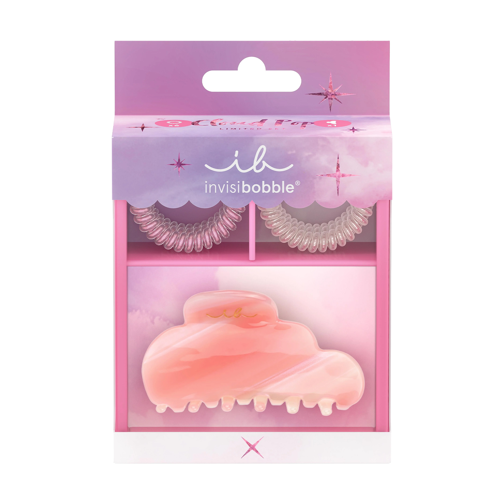 Подарунковий набір заколок Invisibobble CloudPop Set, 7 шт