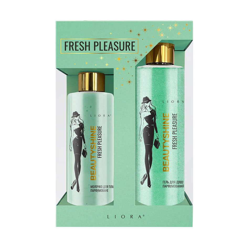 Подарунковий набір жіночий Emotions by Liora Fresh Pleasure (гель для душу, 250 мл + молочко для тіла, 200 мл)