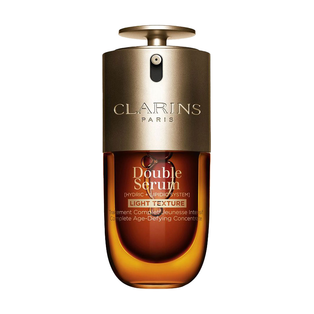 Подвійна сироватка легкої консистенції для обличчя Clarins Double Serum Light Texture Complete Age-Defying Concentrate, 30 мл