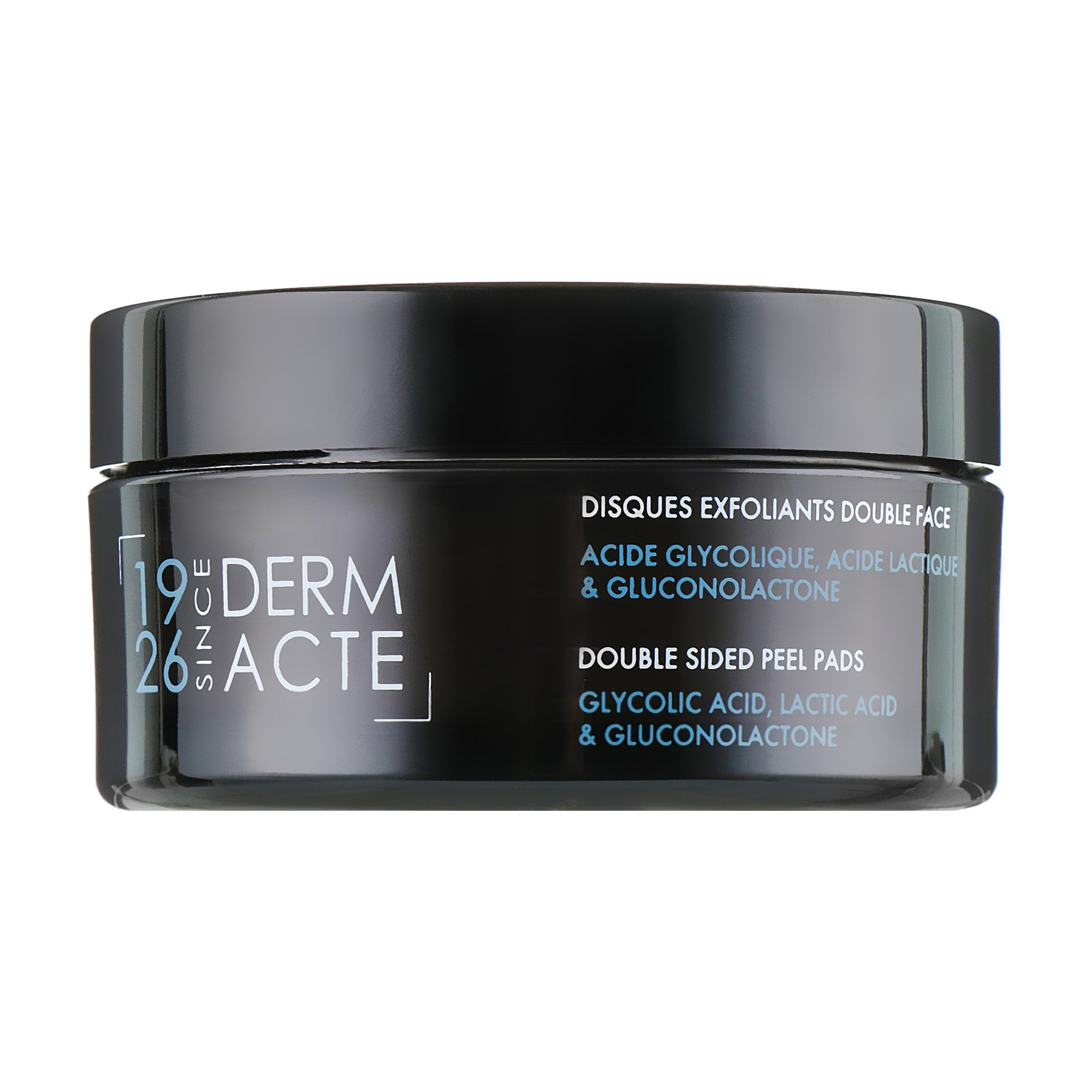 Подвійні пілінг-спонжі для обличчя Academie Derm Acte Double Sided Peel Pads з гліколевою кислотою, 30 шт