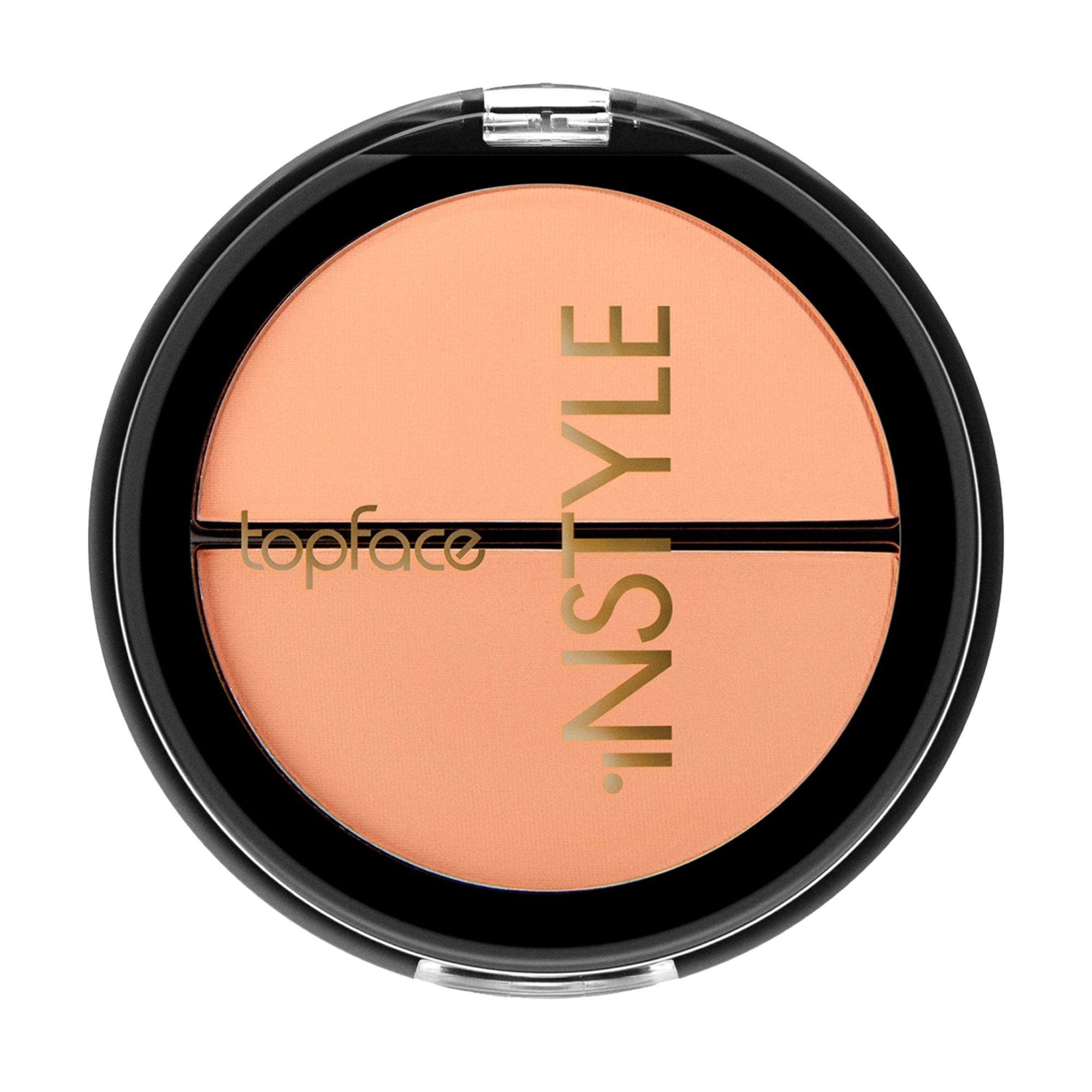 Подвійні рум'яна для обличчя TopFace Instyle Twin Blush On, 001, 10 г