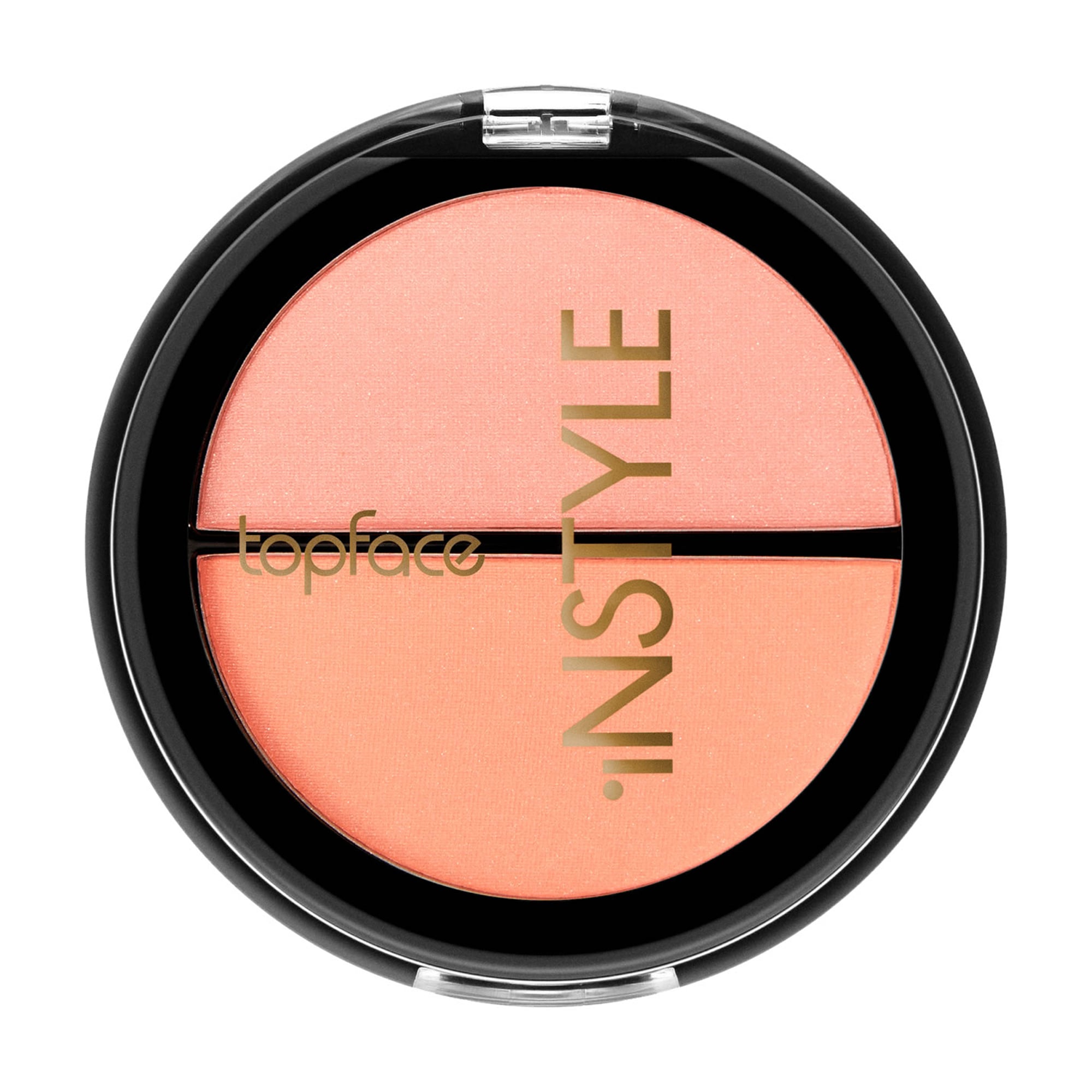 Подвійні рум'яна для обличчя TopFace Instyle Twin Blush On, 002, 10 г