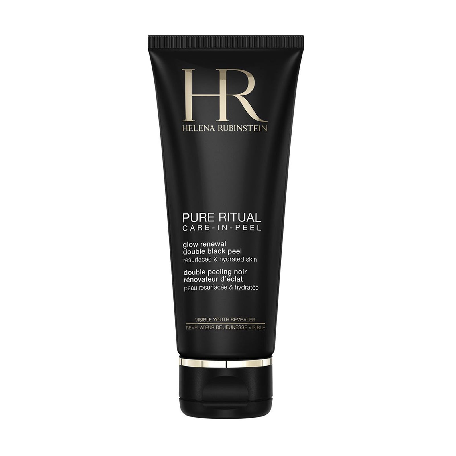 Подвійний чорний пілінг Helena Rubinstein Pure Ritual Glow Renewal Double Black Peel для сяйва шкіри обличчя, 100 мл