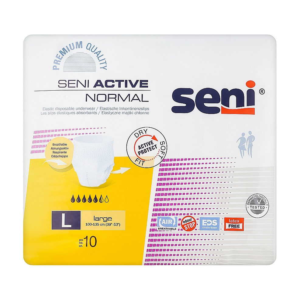 Поглинальні труси для дорослих Seni Active Normal розмір L, 10 шт