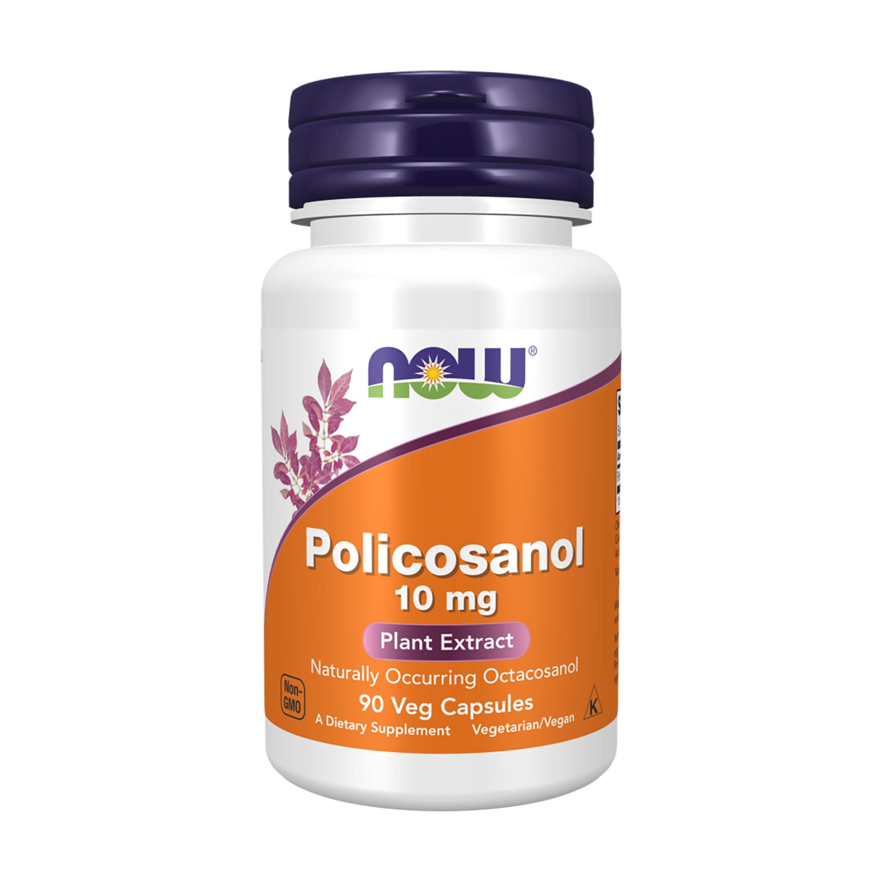 Полікозанол NOW Foods Policosanol 10 мг, 90 капсул