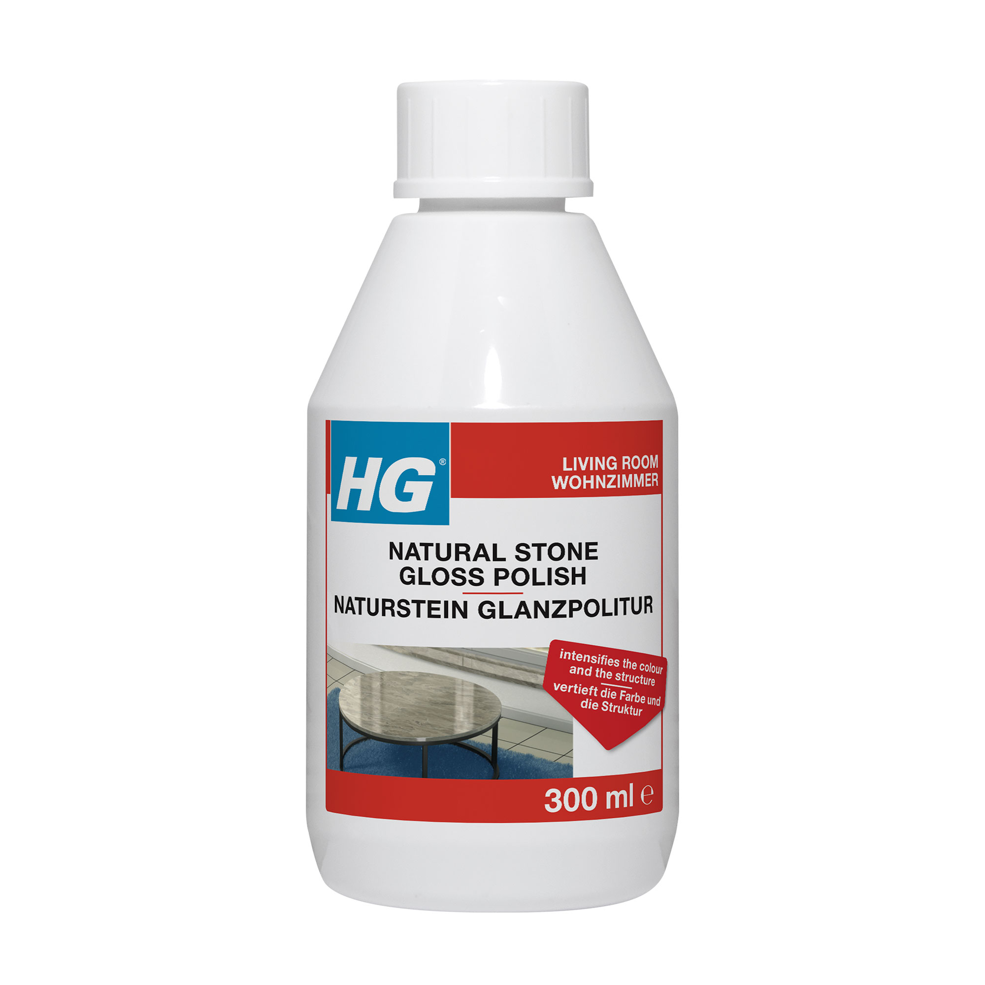 Поліроль для мармуру HG Natural Stone Gloss Polish, 250 мл