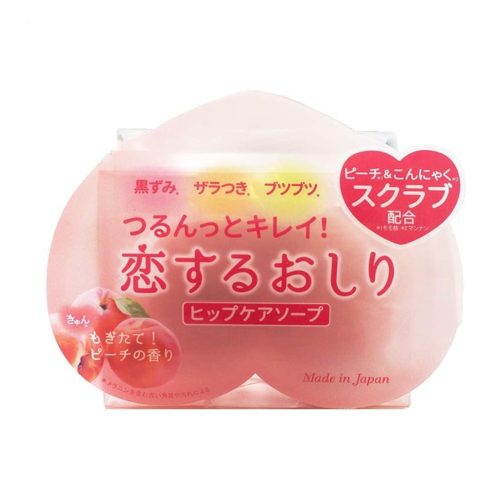 Полірувальне тверде мило для стегон та сідниць Pelican Koi Suru Oshiri Hip Care Soap, 80 г