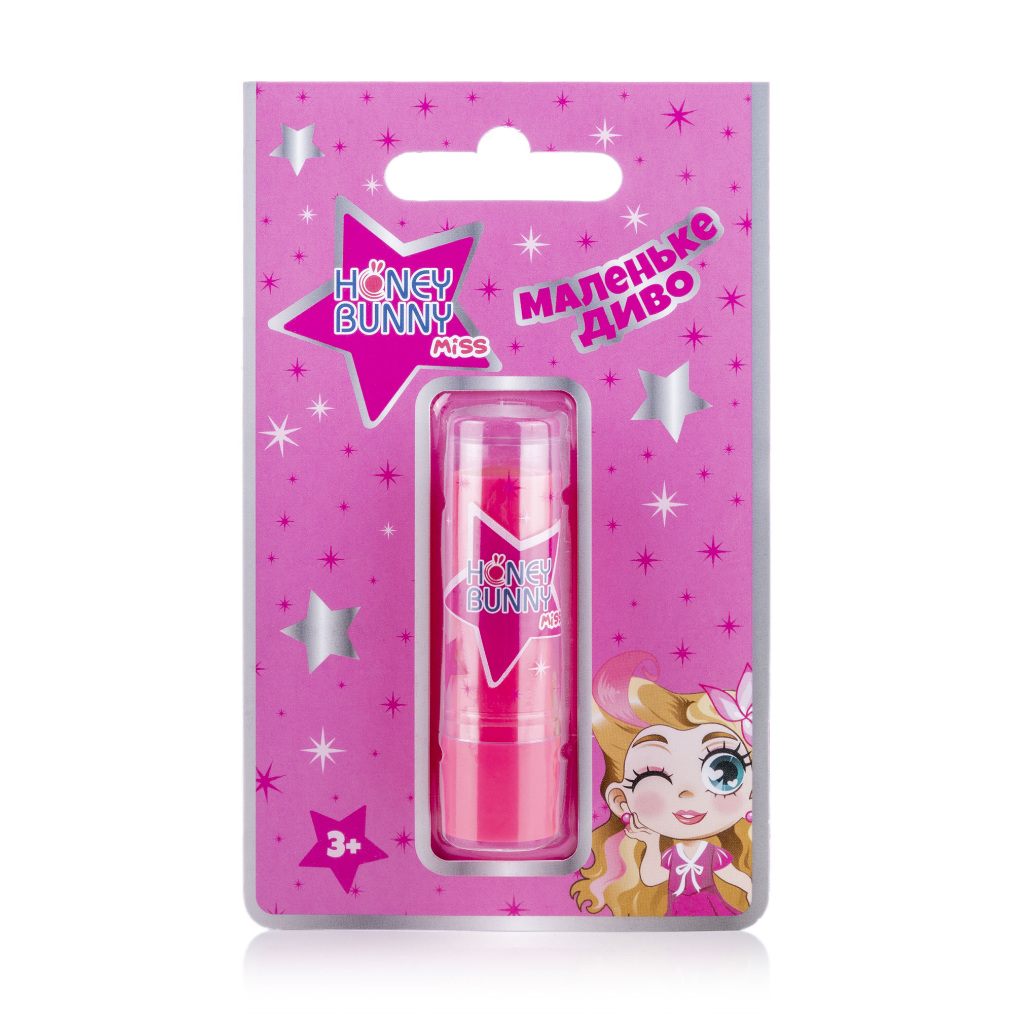 Помада-бальзам для губ Honey Bunny Miss Маленьке диво, від 3 років, 4.2 г