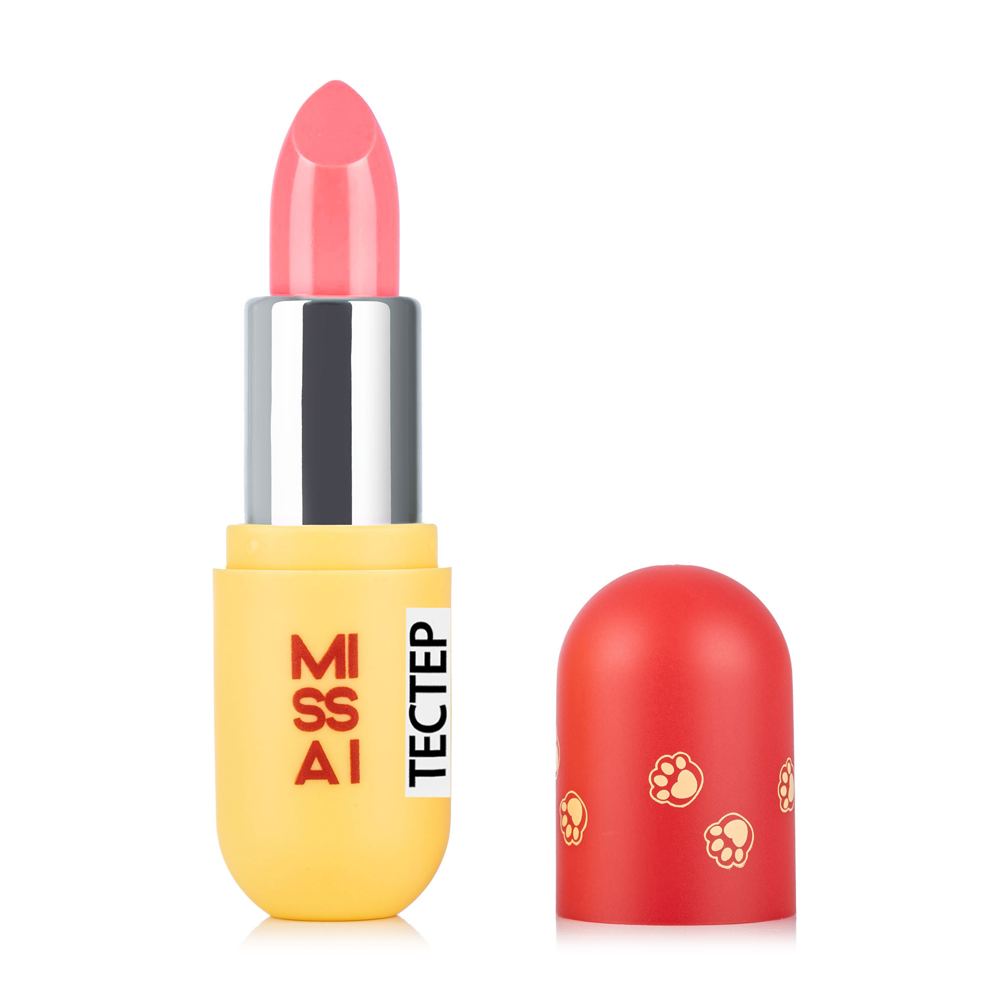 Помада-бальзам для губ Missai Natural Tone Lipstick-Balm 1 Рожевий, 4 г (Тестер)