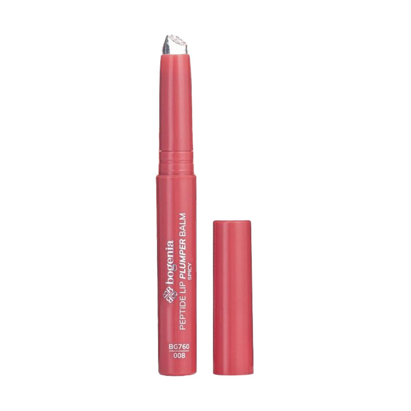 Помада для губ Bogenia Peptide Lip Plumper Balm Mauve BG760, 008 Spicy, 2.4 мл