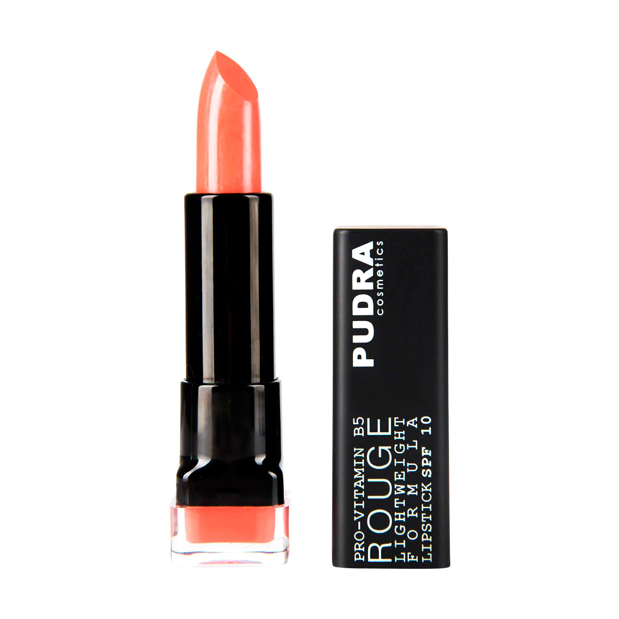 Помада для губ Pudra Cosmetics Rouge Lightweight Formula Lipstick SPF10 з провітаміном B5, 06 Tea Rose, 4.5 мл