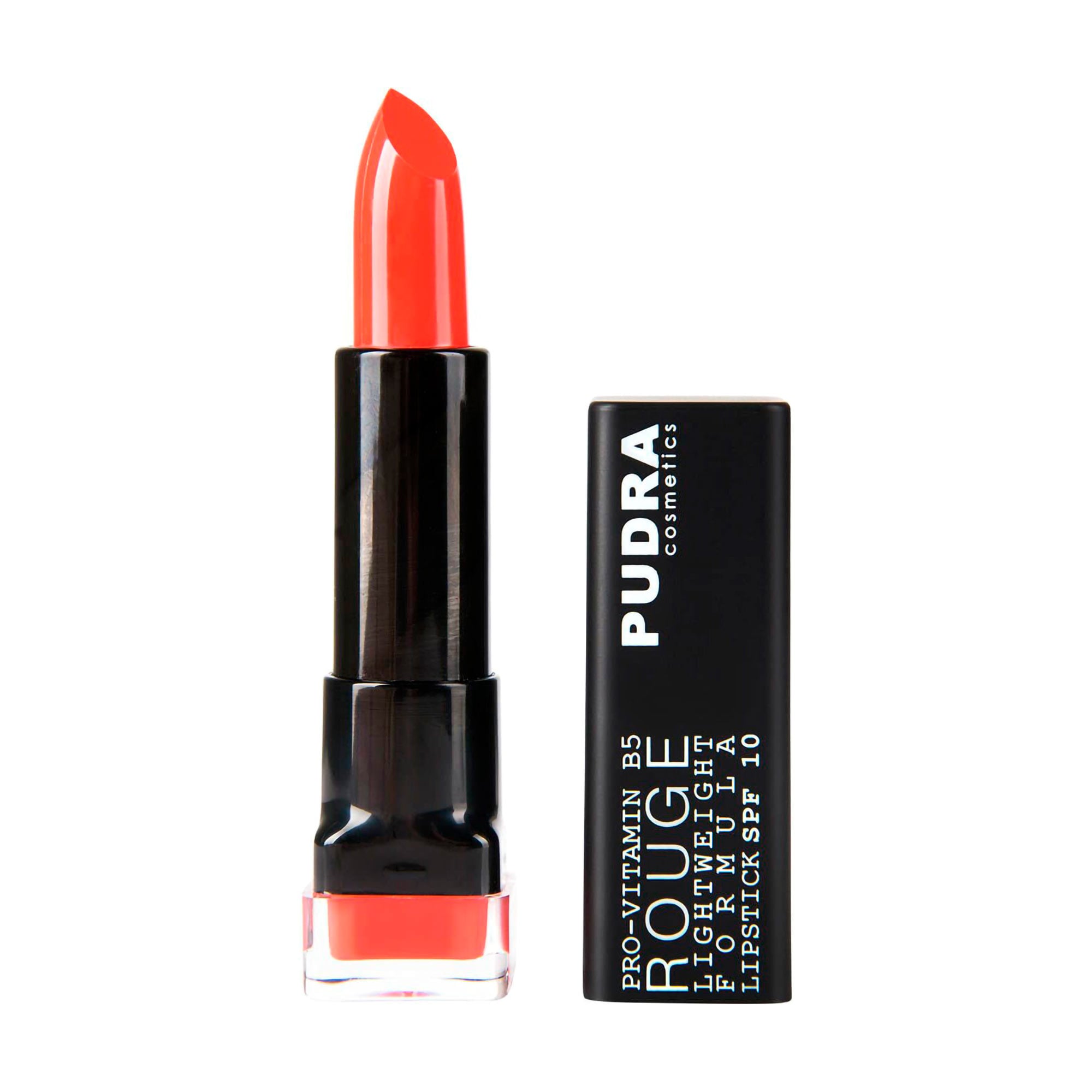 Помада для губ Pudra Cosmetics Rouge Lightweight Formula Lipstick SPF10 з провітаміном B5, 11 Spiced Coral, 4.5 мл