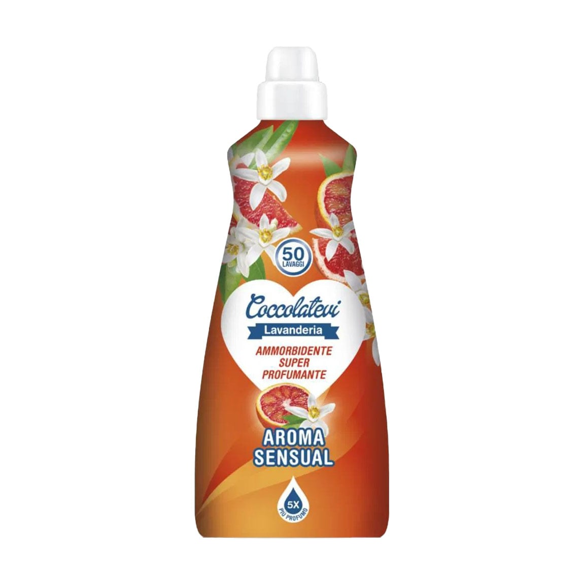 Пом'якшувач для білизни Coccolatevi Aroma Senusal Чуттєвий, 50 циклів прання, 1.25 л