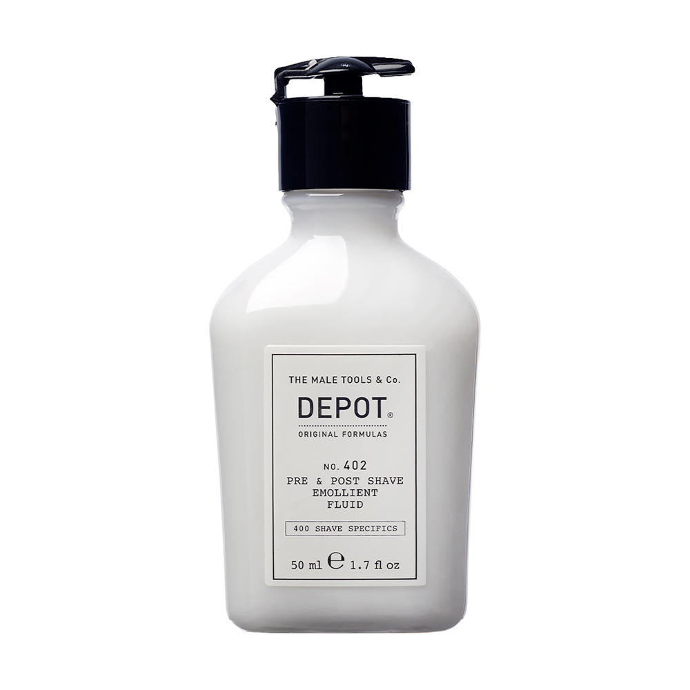 Пом'якшувальна рідина до та після гоління Depot 402 Pre &amp; Post Shave Emollient Fluid, 50 мл