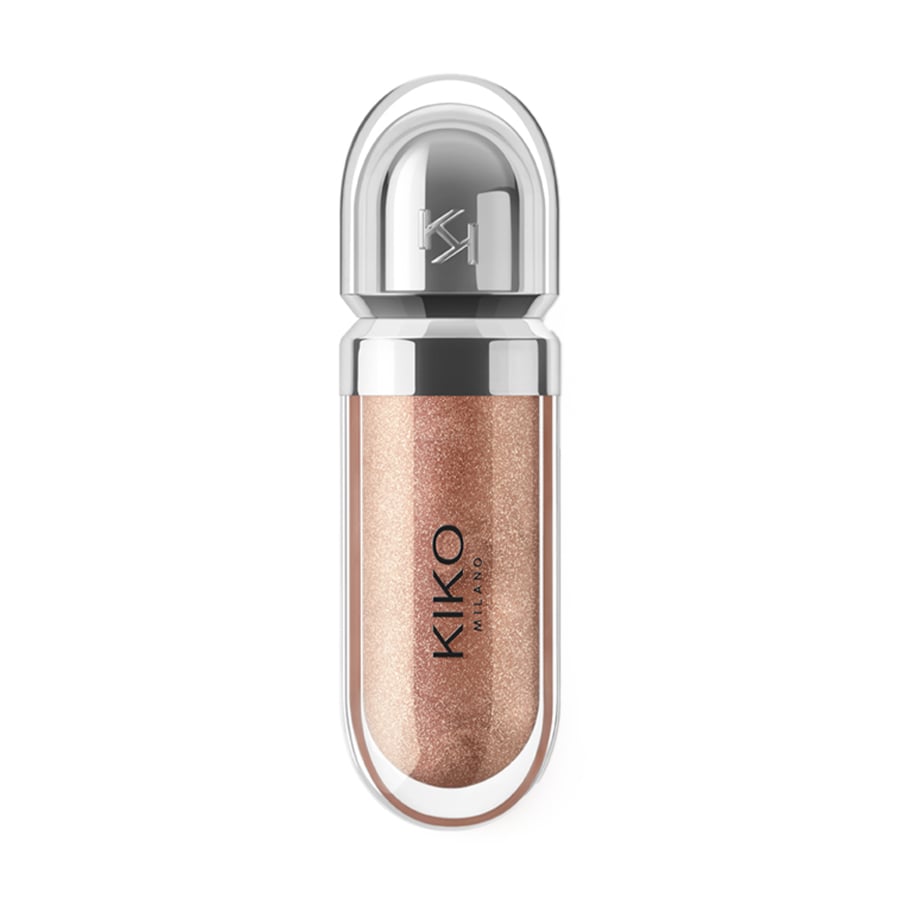 Пом'якшувальний блиск для губ Kiko Milano 3D Hydra Lipgloss 18 Golden Sparkle, 6.5 мл