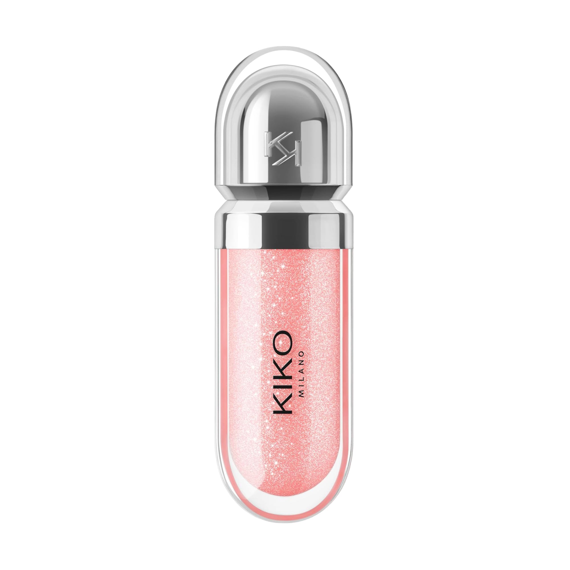 Пом'якшувальний блиск для губ Kiko Milano 3D Hydra Lipgloss 04 Pearly Peach Rose, 6.5 мл
