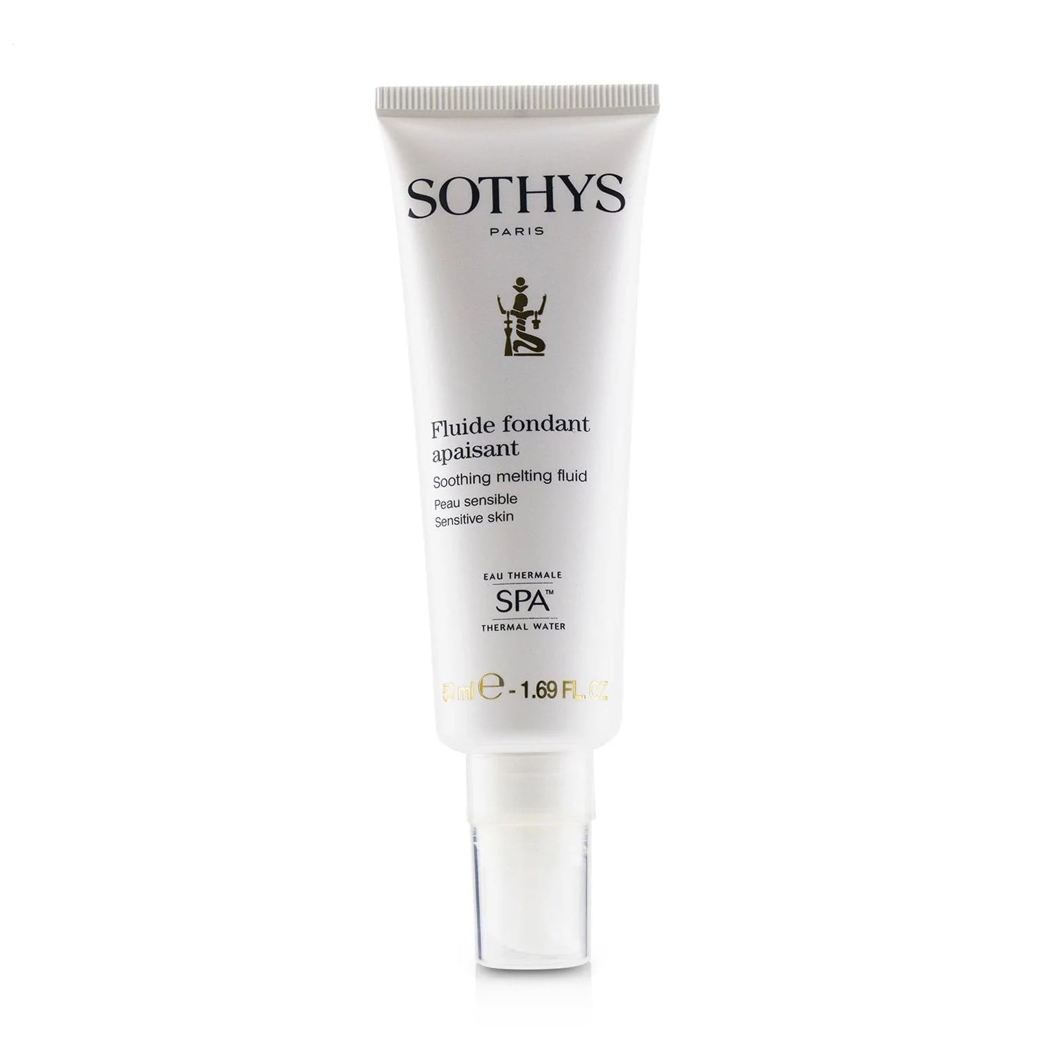 Пом'якшувальний заспокійливий танучий флюїд для обличчя Sothys Soothing Melting Fluid для чутливої шкіри, 50 мл