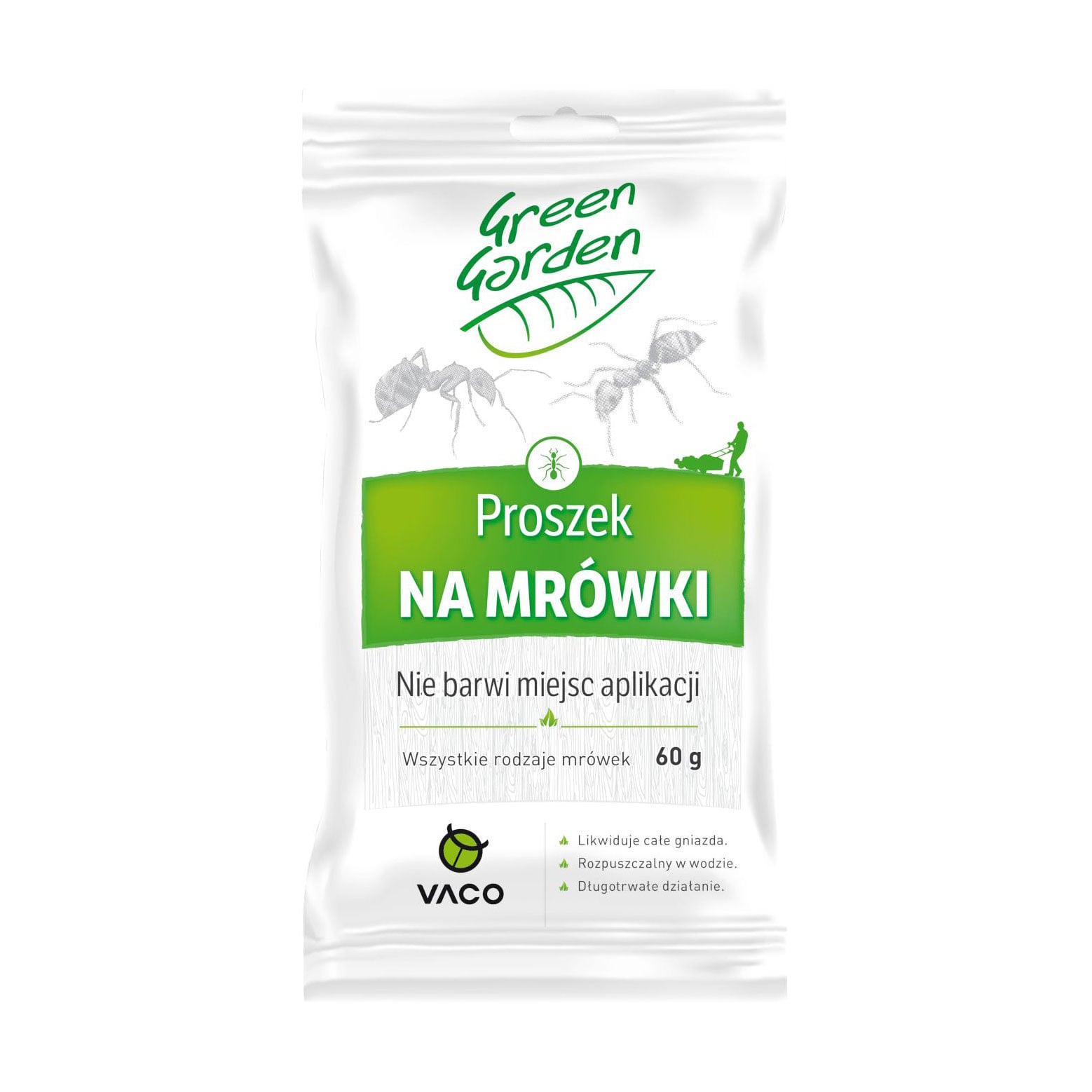Порошок-саше від мурах Vaco Green Garden Powder For Ants, 60 г