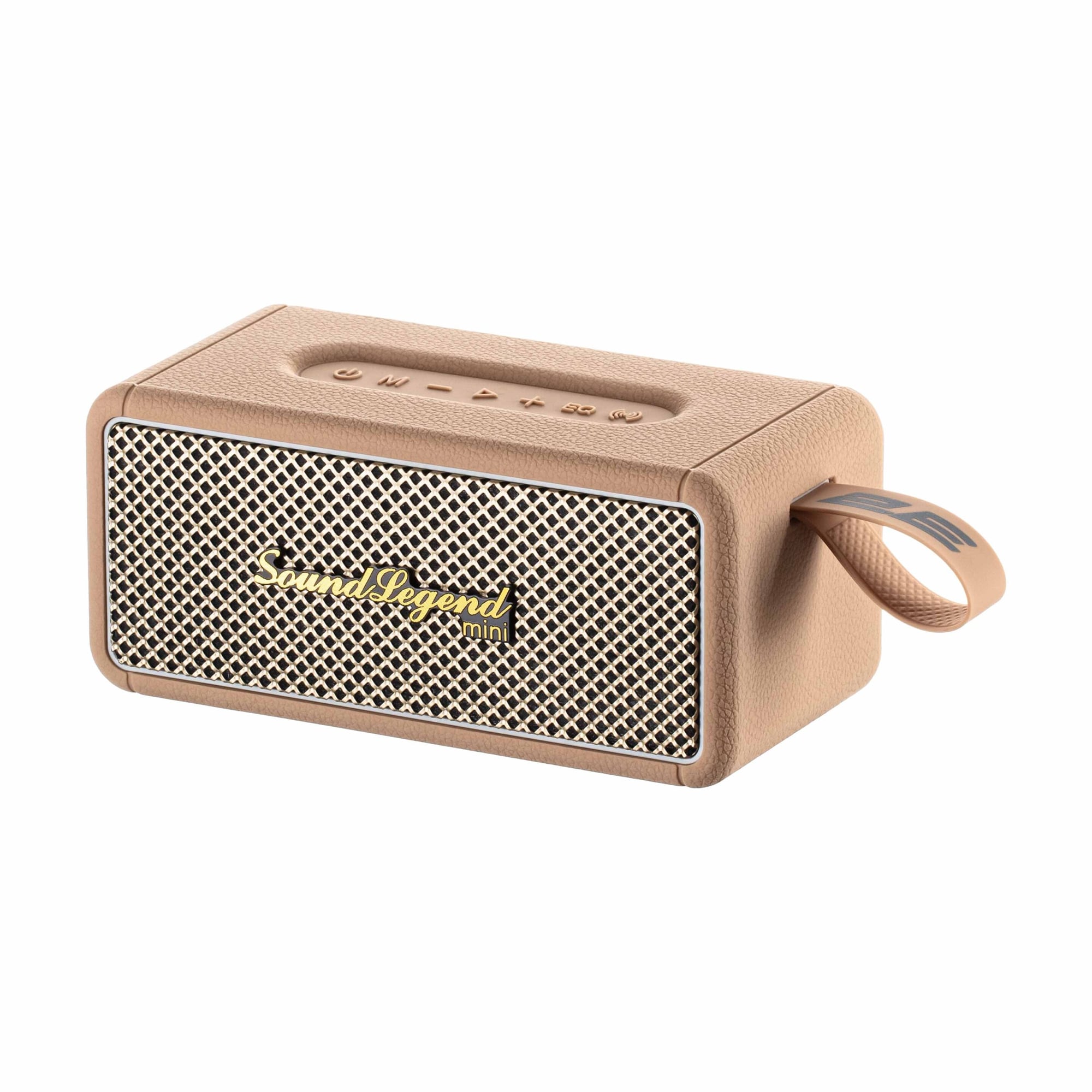 Портативна акустична система 2E SoundLegend Mini Коричнева (2E-BSSLMWBN)