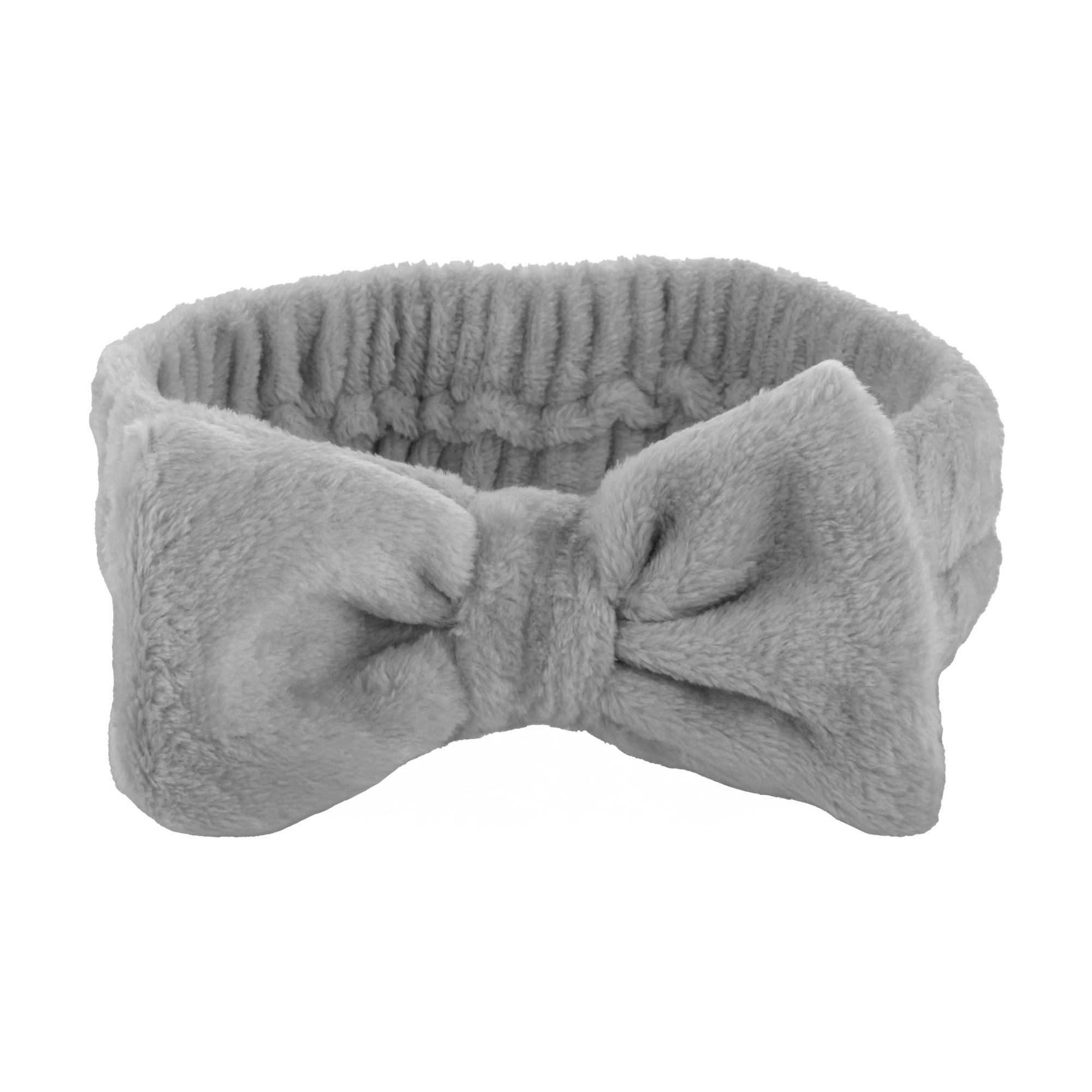 Пов'язка косметична Cosmo Shop Бантик, сіра, 1 шт (CS11032)
