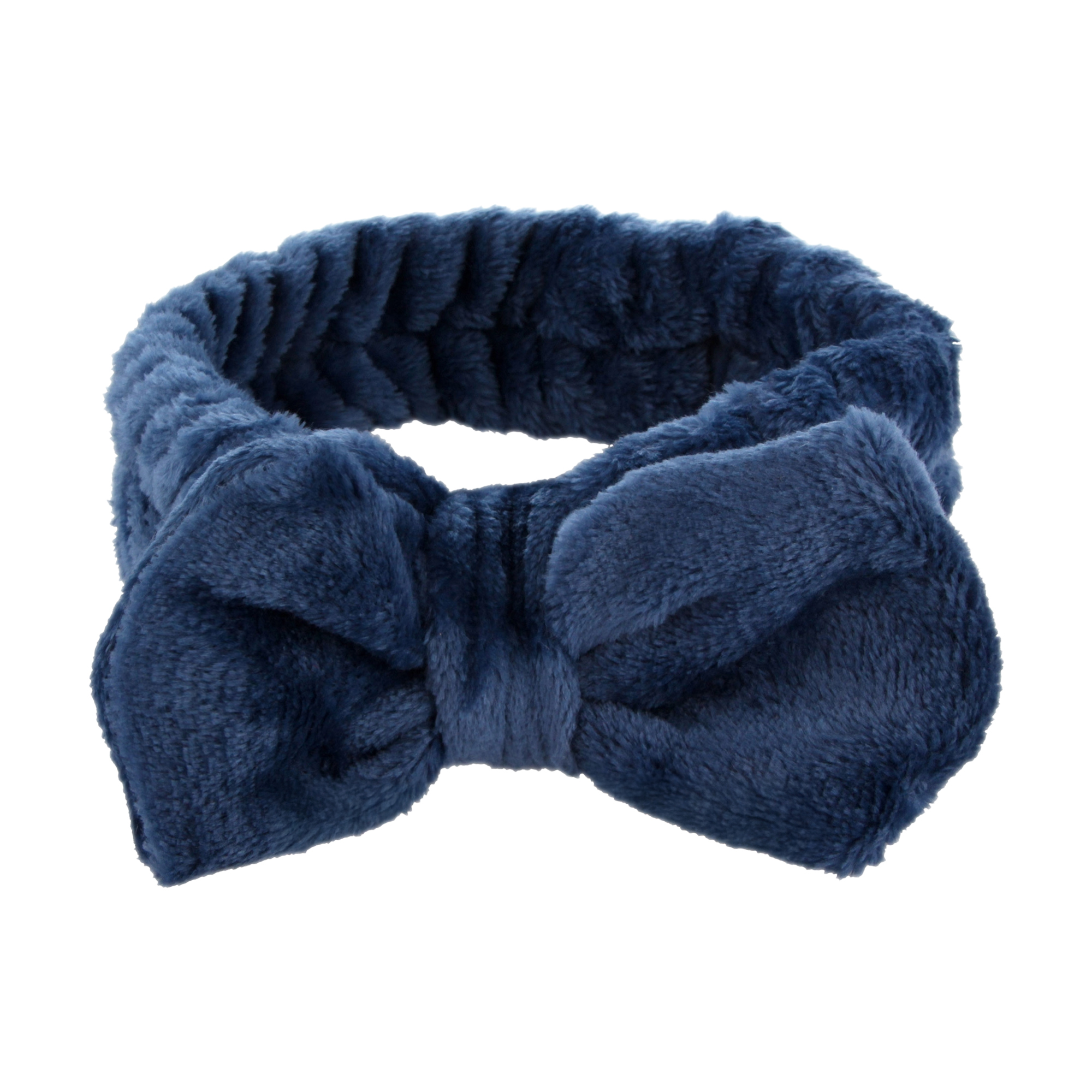 Пов'язка косметична Cosmo Shop Бантик, синя, 1 шт (CS11033)