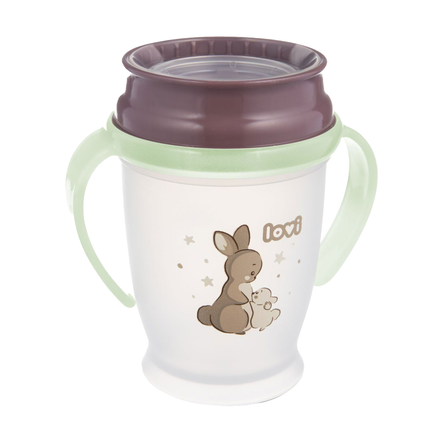 Поїльник-непроливайка LOVI Night &amp; Day Rabbit від 9 місяців, 250 мл (1/610)