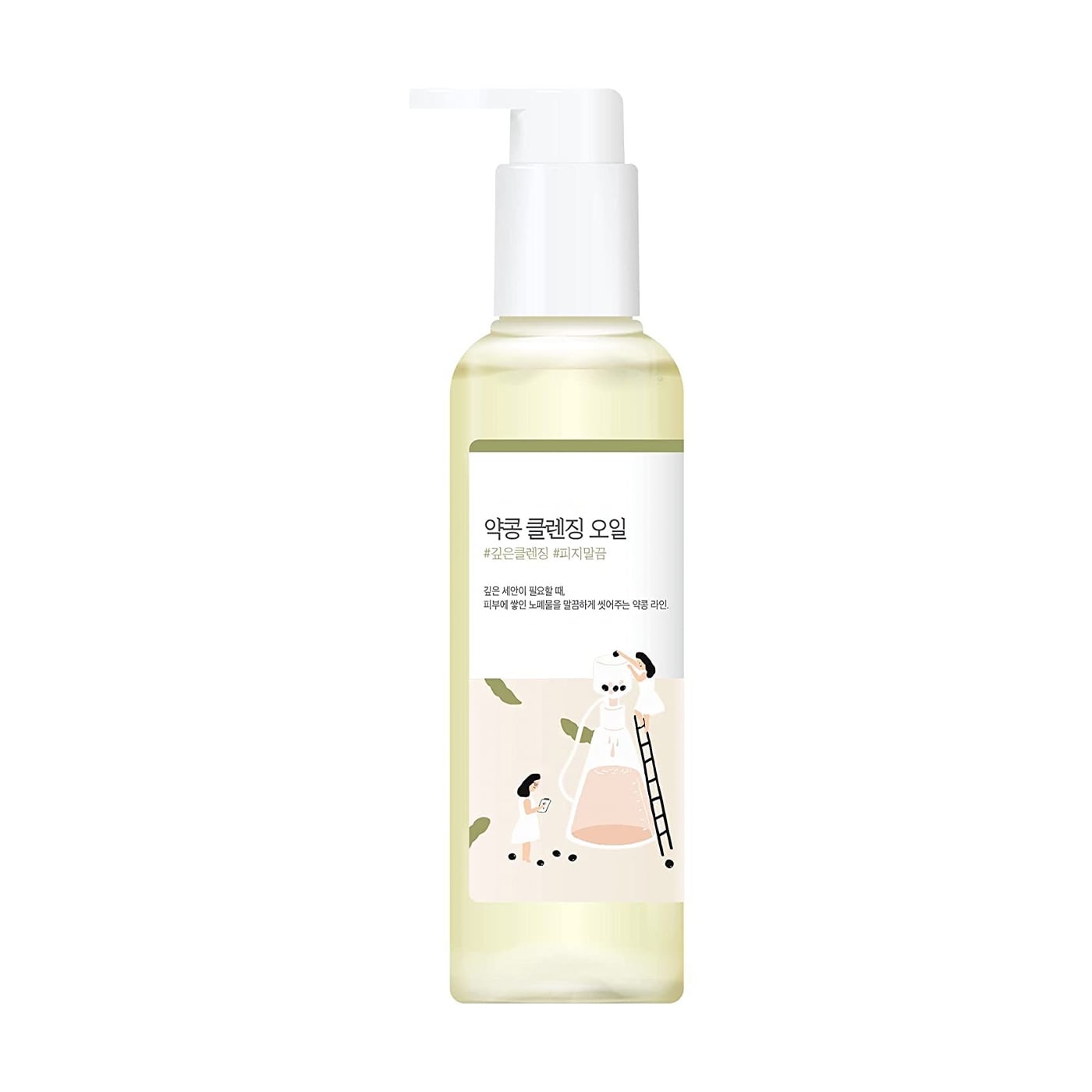 Поживна гідрофільна олія для обличчя Round Lab Soybean Cleansing Oil з екстрактом чорних соєвих бобів, 200 мл