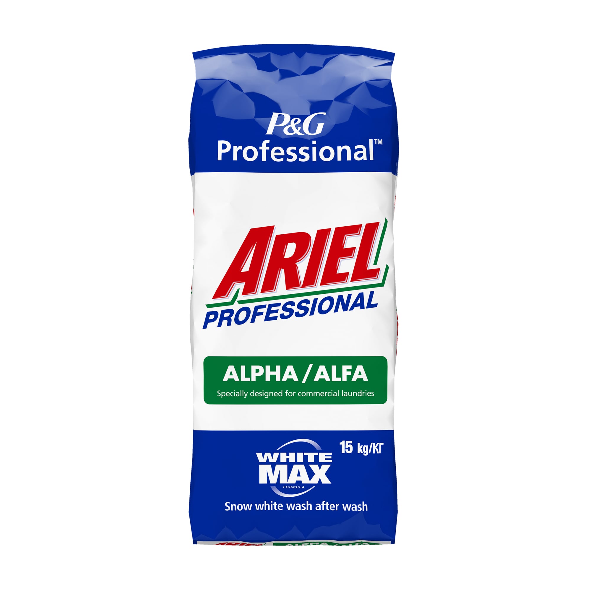 Пральний порошок Ariel Professional Alpha White Max, 15 кг