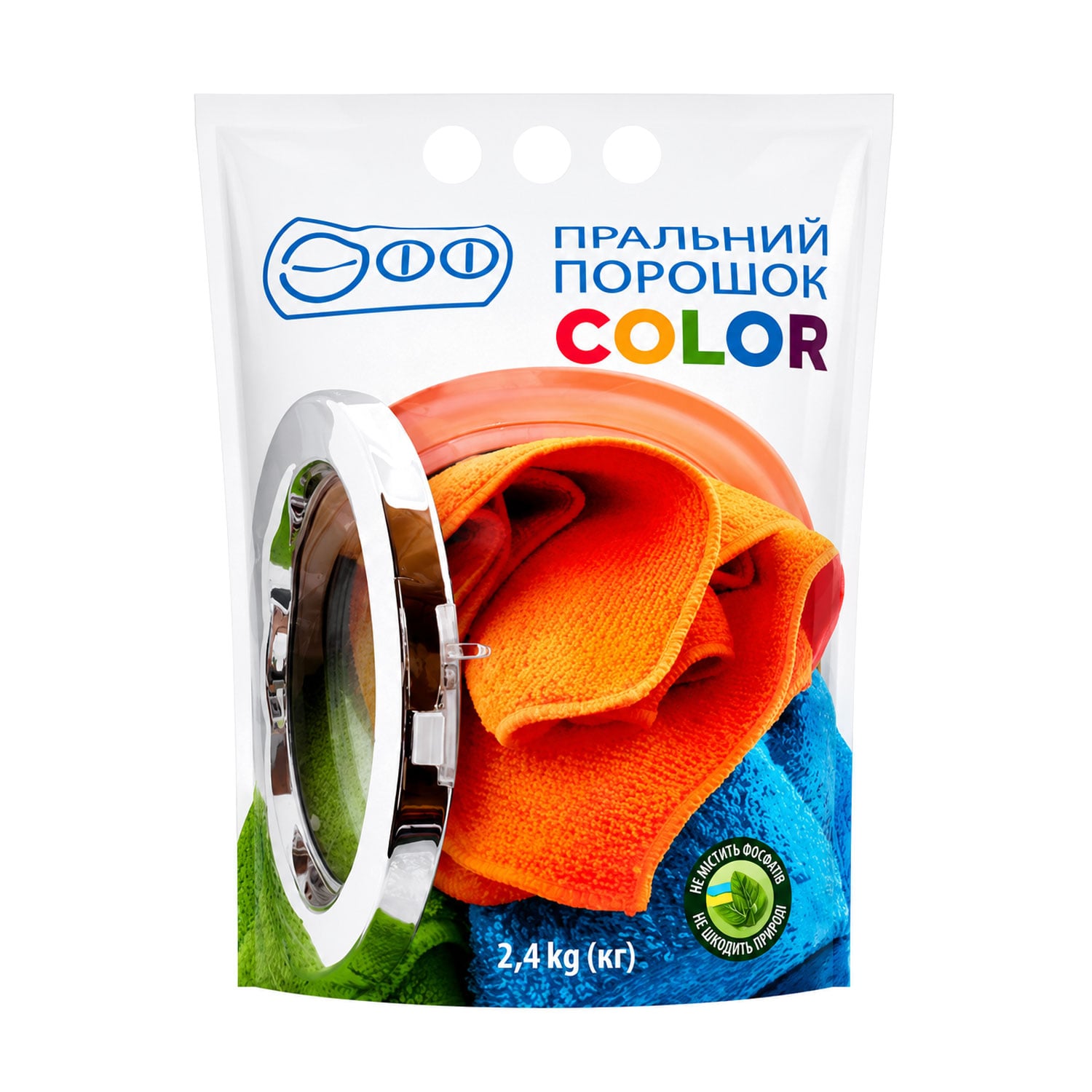 Пральний порошок EFF Color, 2.4 кг