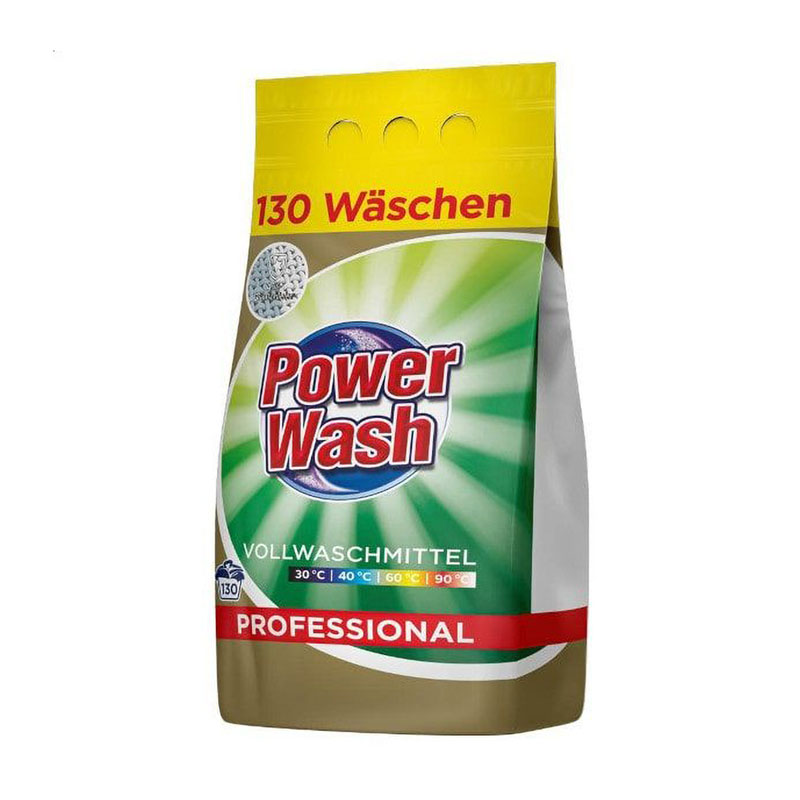 Пральний порошок Power Wash Універсальний, 130 циклів прання, 7.8 кг